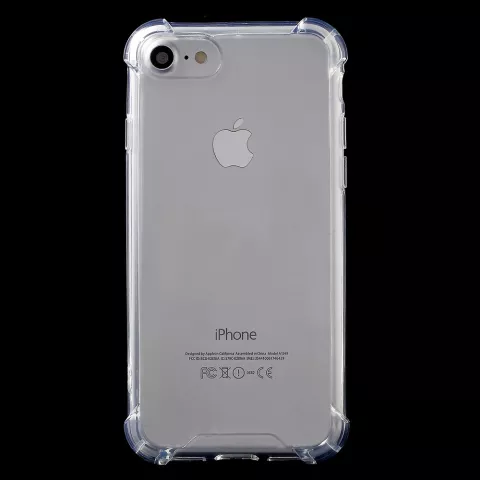 Coque de protection transparente en TPU transparent pour &eacute;tui iPhone 7 8 SE 2020 SE 2022