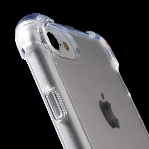 Coque de protection transparente en TPU transparent pour &eacute;tui iPhone 7 8 SE 2020 SE 2022