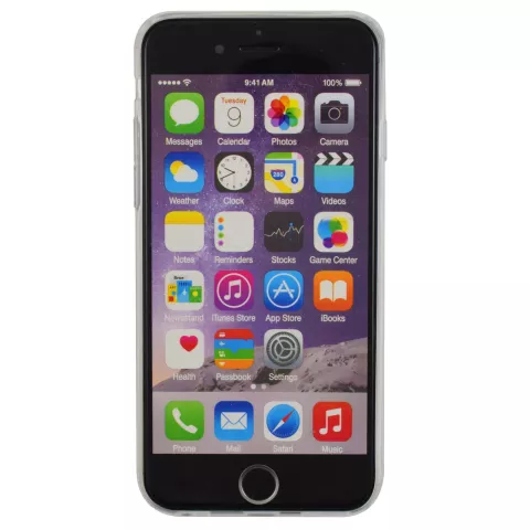 Triangle bleu violet compatible avec la coque rigide iPhone 6 Plus 6s Plus