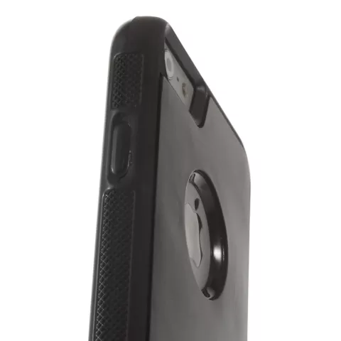 Coque Anti-Gravit&eacute; Selfie mains libres Housse noire iPhone 6 6s Coque nano