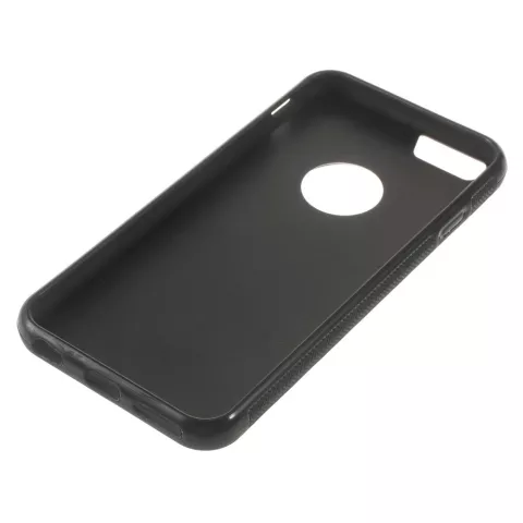Coque anti-gravit&eacute; pour selfie mains libres, noire, compatible avec iPhone 6 6s, rev&ecirc;tement nano