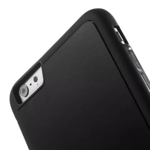 Coque anti-gravit&eacute; pour selfie mains libres, noire, compatible avec iPhone 6 Plus 6s Plus, rev&ecirc;tement nano