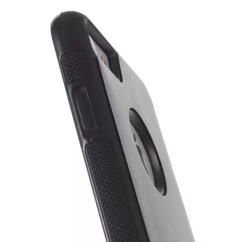 Coque anti-gravit&eacute; pour selfie mains libres, noire, compatible avec iPhone 7 8, rev&ecirc;tement nano