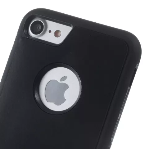 Coque anti-gravit&eacute; pour selfie mains libres, noire, compatible avec iPhone 7 8, rev&ecirc;tement nano