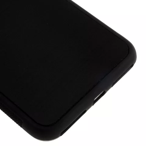 Coque anti-gravit&eacute; pour selfie mains libres, noire, compatible avec iPhone 7 Plus 8 Plus, rev&ecirc;tement nano