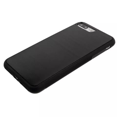 Coque anti-gravit&eacute; pour selfie mains libres, noire, compatible avec iPhone 7 Plus 8 Plus, rev&ecirc;tement nano