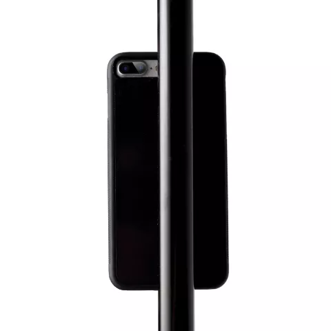 Coque anti-gravit&eacute; pour selfie mains libres, noire, compatible avec iPhone 7 Plus 8 Plus, rev&ecirc;tement nano