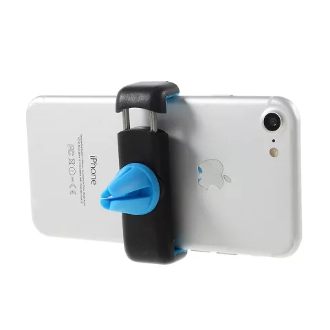 Support voiture universel grille d&#039;a&eacute;ration support t&eacute;l&eacute;phone bleu