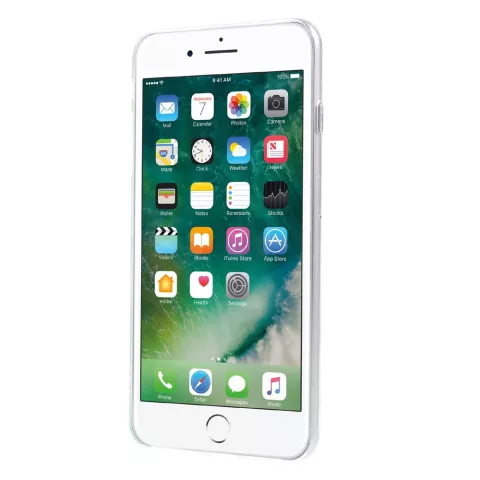 Banane transparente compatible avec iPhone 7 Plus 8 Plus, coque banane fruit