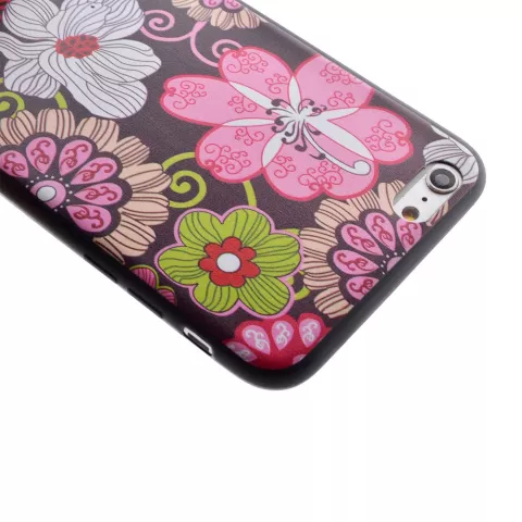 &Eacute;tui pour iPhone 6 6s Flower Power floral