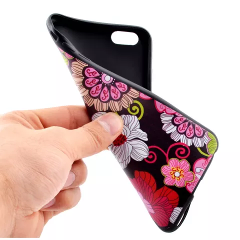 Flower Power fleurs adapt&eacute;es compatible avec iPhone 6 6s housse de protection
