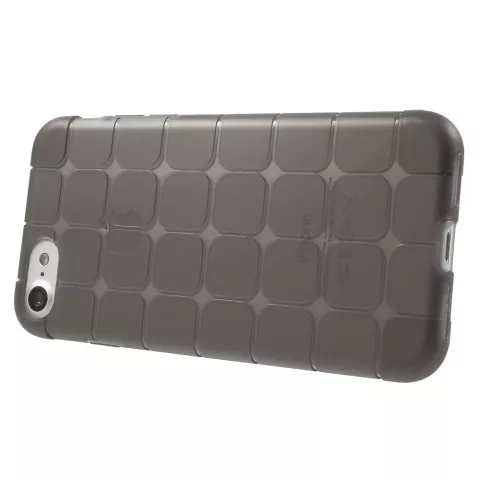 Blocs gris TPU compatible avec iPhone 7 8 SE 2020 SE 2022