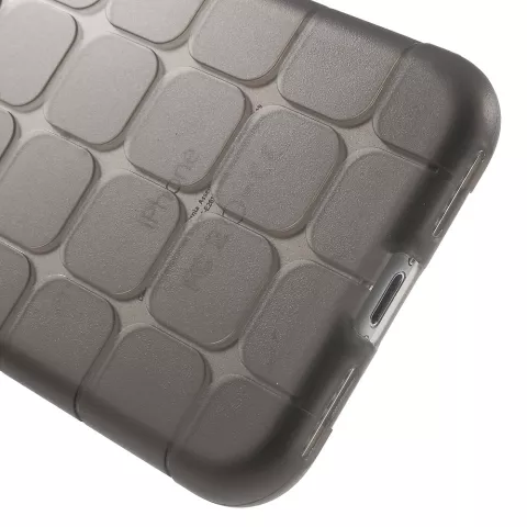 Blocs gris TPU compatible avec iPhone 7 8 SE 2020 SE 2022
