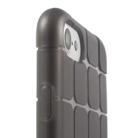 Blocs gris TPU compatible avec iPhone 7 8 SE 2020 SE 2022