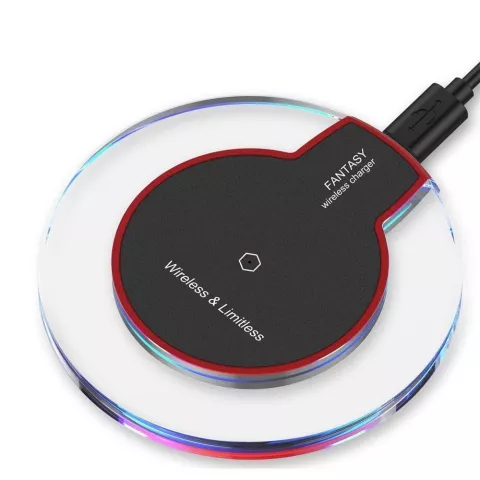 Chargeur sans fil universel transparent sans fil Qi chargeur chargeur sans fil