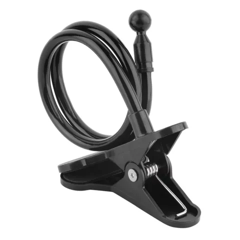 Tr&eacute;pied de support de t&eacute;l&eacute;phone &agrave; pince de bras de table noir universel