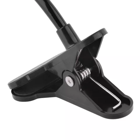 Tr&eacute;pied de support de t&eacute;l&eacute;phone &agrave; pince de bras de table noir universel