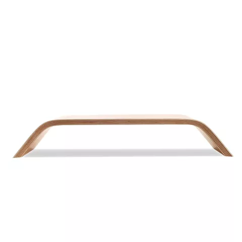 SAMDI Design support de moniteur en bois de bambou support d&#039;&eacute;cran standard compatible avec iMac