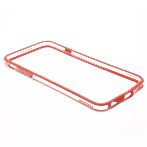 Coque pare-chocs rouge la coque compatible avec iPhone 6 6s
