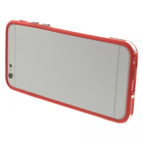 Coque pare-chocs rouge la coque compatible avec iPhone 6 6s