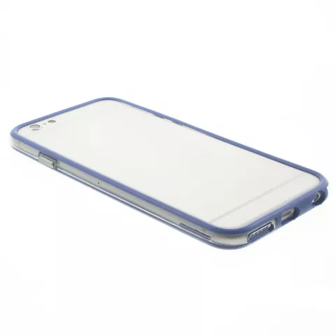 Coque pare-chocs bleue la coque compatible avec iPhone 6 6s