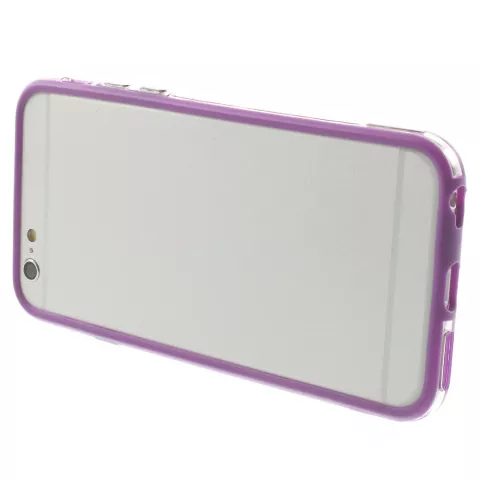 Coque pare-chocs violette la coque compatible avec iPhone 6 6s