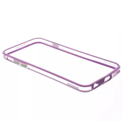 Coque pare-chocs violette la coque compatible avec iPhone 6 6s