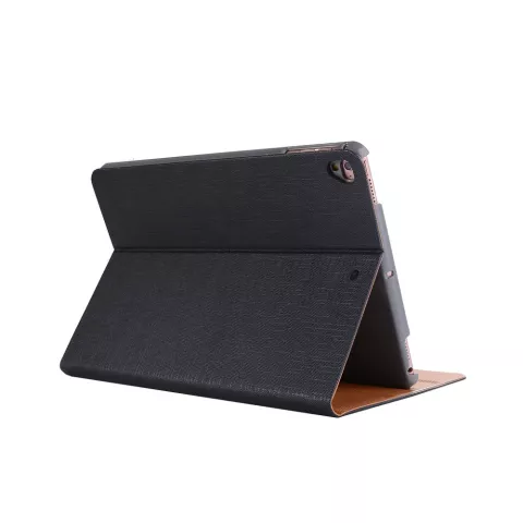 &Eacute;tui rigide s&eacute;rie Kaku Luoxi compatible avec iPad 2017 2018 et &agrave; l&#039;iPad Air 2 - Tissu Gris