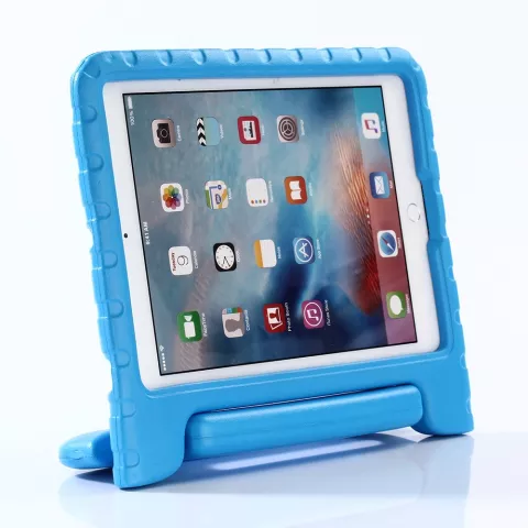 Coque EVA absorbant les chocs adapt&eacute;e aux enfants iPad Air 2 2017 2018 - Bleu antichute