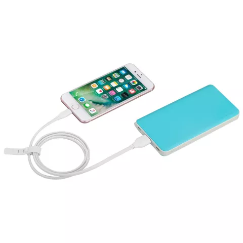 MOMAX MFi Lightning Cable 1 m&egrave;tre - C&acirc;ble de charge blanc