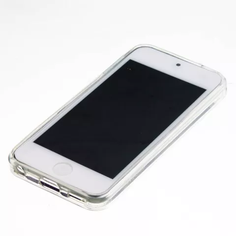 Coque transparente pour l&#039;iPod Touch 5 6 7 couvercle dor&eacute; glitter