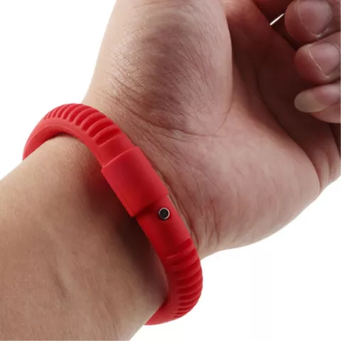 Bracelet stylet universel rouge