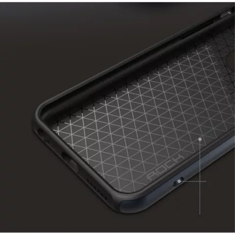 S&eacute;rie Rock Royce Bleu Marine la coque compatible avec iPhone 6 Plus 6s Plus - Bleu - Noir