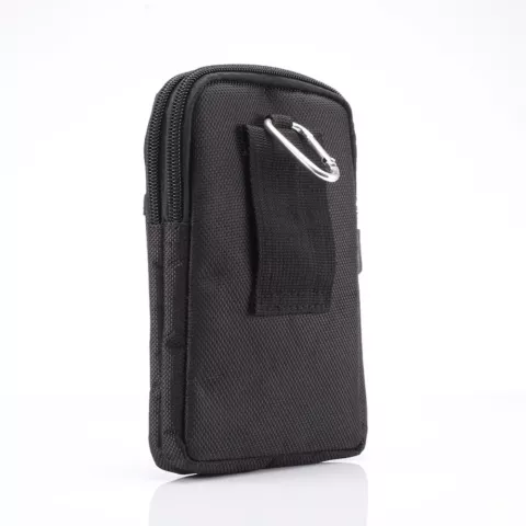 Sacoche pour t&eacute;l&eacute;phone portable universellement antichoc - Noir Rouge