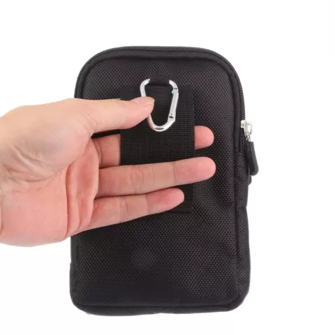 Sacoche pour t&eacute;l&eacute;phone portable universellement antichoc - Noir Rouge