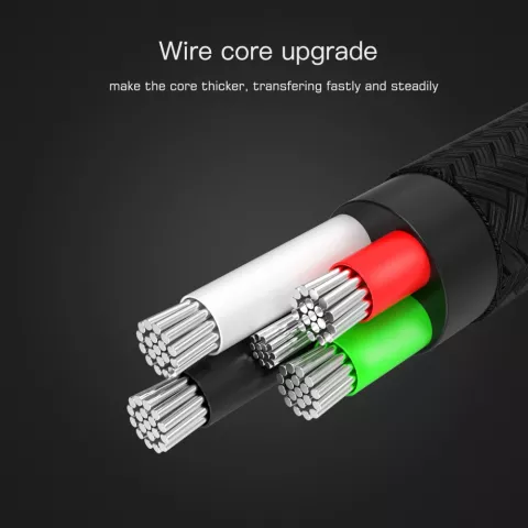 C&acirc;ble Caseme USB vers Micro USB 1,2 m&egrave;tres - c&acirc;ble de chargement noir Android