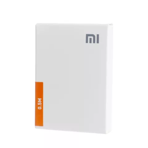 C&acirc;ble r&eacute;seau Ethernet Xiaomi CAT6 - 0,5 m&egrave;tre Plat Noir