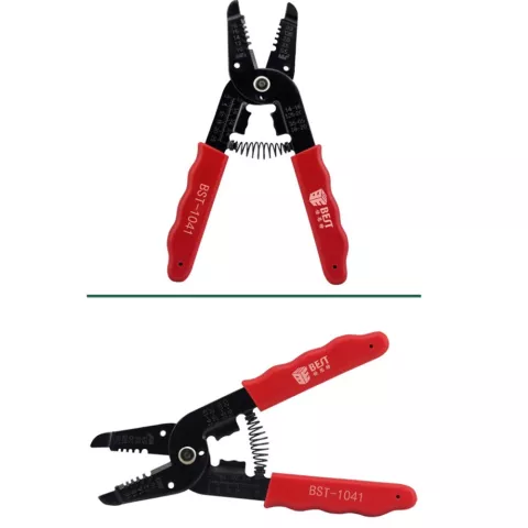 BST-1041 Pince &agrave; d&eacute;nuder multifonctionnelle pour d&eacute;nuder les c&acirc;bles - &Eacute;lectronique