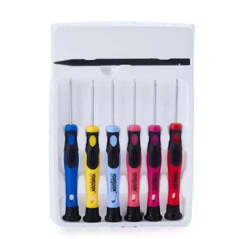 You-6100-A Jeu de tournevis six pi&egrave;ces Kit d&#039;ouverture/r&eacute;paration - pour smartphone t&eacute;l&eacute;phone tablette