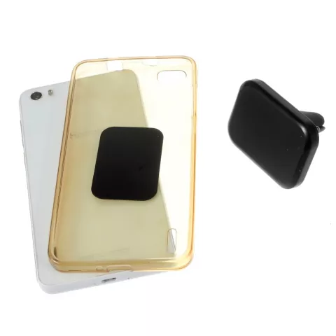 Grille d&#039;a&eacute;ration de voiture support t&eacute;l&eacute;phone magn&eacute;tique universel XL - Noir - Extra fort