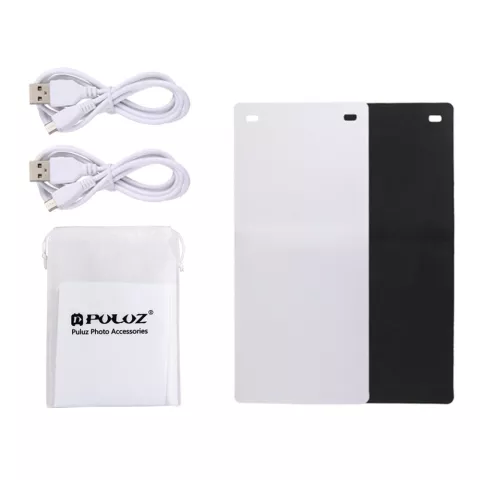 Puluz Pliable Photo Studio Lightroom Box LED - Tente portable 6 couleurs de fond