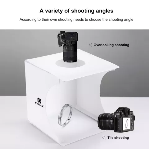 Puluz Pliable Photo Studio Lightroom Box LED - Tente portable 6 couleurs de fond