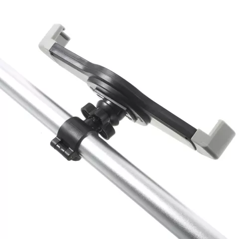 Support universel compatible avec tablette iPad, pince pour appui-t&ecirc;te de voiture, aluminium rotatif &agrave; 360 degr&eacute;s