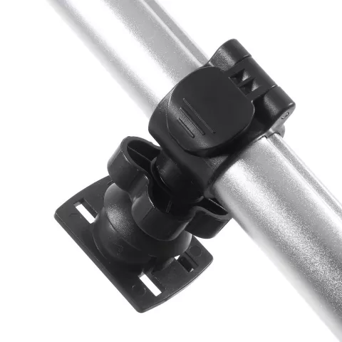 Support universel compatible avec tablette iPad, pince pour appui-t&ecirc;te de voiture, aluminium rotatif &agrave; 360 degr&eacute;s