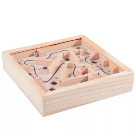 Puzzle marbre en bois - Maze Maze Balance