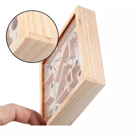 Puzzle marbre en bois - Maze Maze Balance