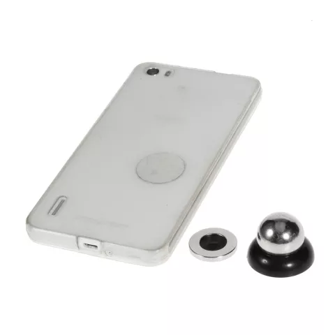Support de t&eacute;l&eacute;phone magn&eacute;tique universel pour voiture - rotatif &agrave; 360 degr&eacute;s