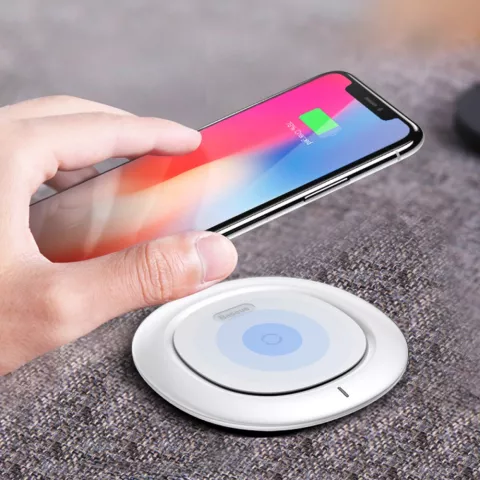 Baseus UFO Chargeur universel sans fil Qi - Blanc