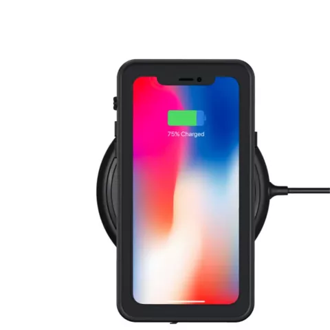 Coque &eacute;tanche compatible avec iPhone X XS Coque &eacute;tanche IP68 - Noir - Jusqu&#039;&agrave; 2 m&egrave;tres sous l&#039;eau