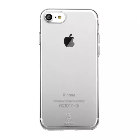 Coque Baseus Simple Series transparente compatible avec iPhone 7 8 SE 2020 SE 2022 - Transparente